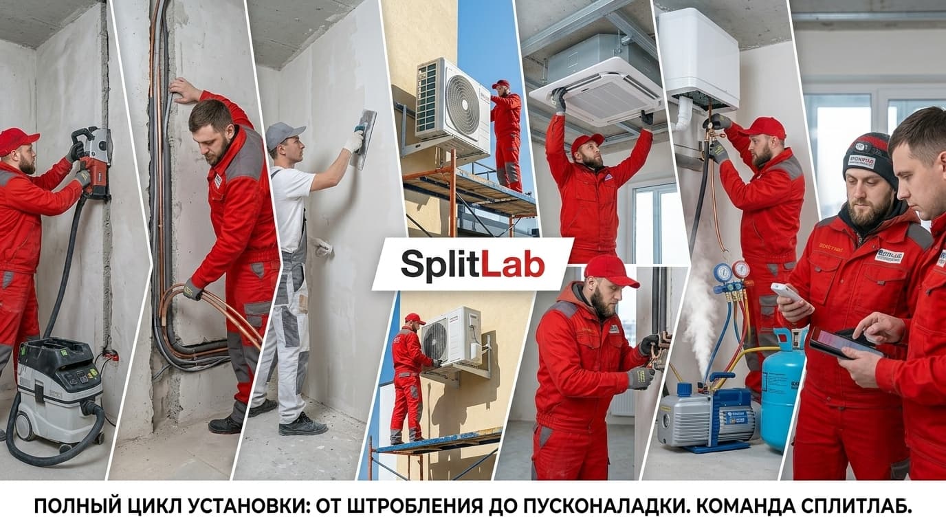 Монтаж кондиционеров в Геленджике